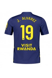 Fotbalové Dres Atletico Madrid Julian Alvarez #19 Venkovní Oblečení 2025-26 Krátký Rukáv